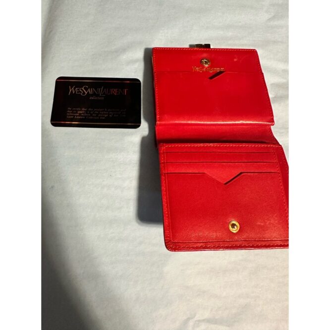 Authentic YVES Saint Laurent Wallet Leather -Limited Edition, EUC