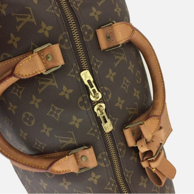 Louis Vuitton Monogram Keepall 50 Boston Travel Hand Bag EUC