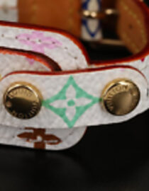 NWOT Louis Vuitton Multi Color Leather Bow Bracelet!!!!