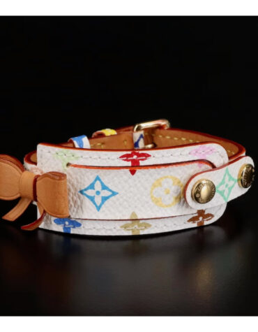 NWOT Louis Vuitton Multi Color Leather Bow Bracelet!!!!