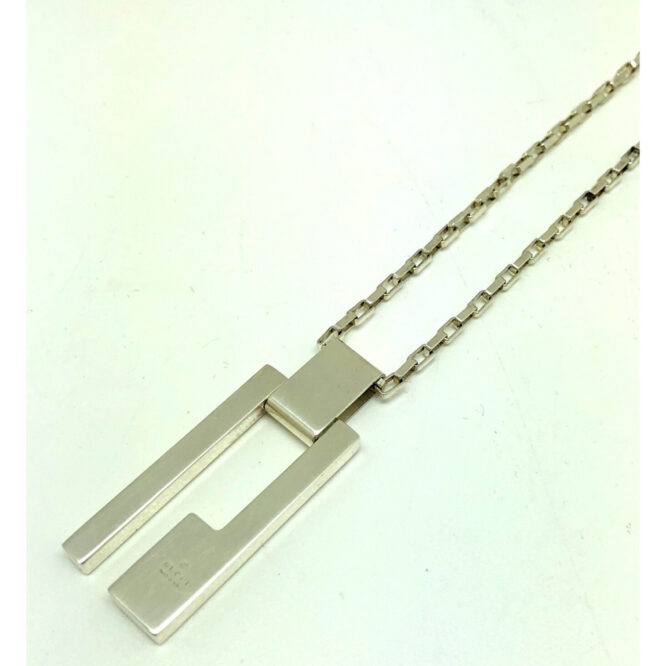 GUCCI Gucci Necklace SV925 SILVER Silver W/ BOX