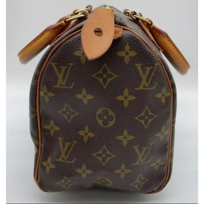 Authentic Louis Vuitton Monogram Speedy 25 M41528 Handbag EUC