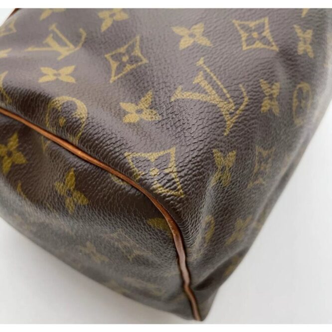 Authentic Louis Vuitton Monogram Speedy 25 M41528 Handbag EUC