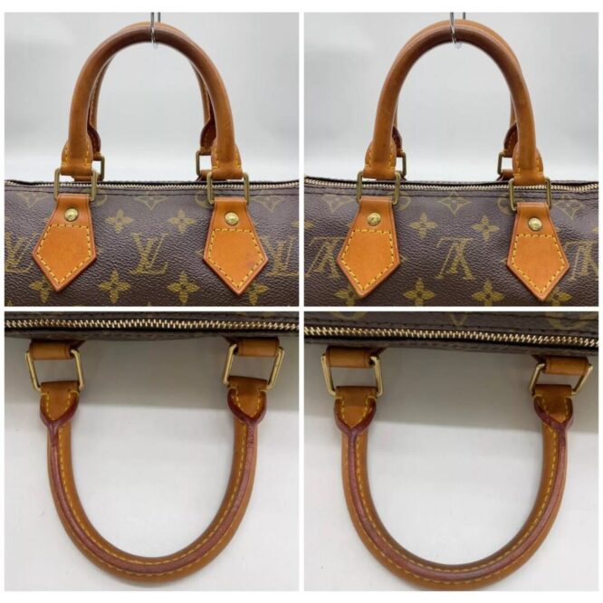 Authentic Louis Vuitton Monogram Speedy 25 M41528 Handbag EUC