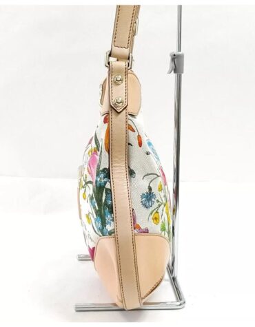 Gucci Floral Shoulder bag - White EUC