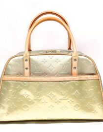 Louis Vuitton LV Hand Bag Tompkins Spuare Olive Vernis Pristine