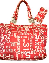 Chanel Cambon 31 Rue Printed CC Tote + Pouch