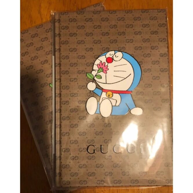 GUCCI x Doraemon Collaboration Japan Limited Novelty notebook New