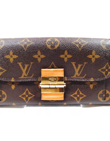 Louis Vuitton Brown Monogram Canvas Elysee Wallet Pristine Full Inclusion