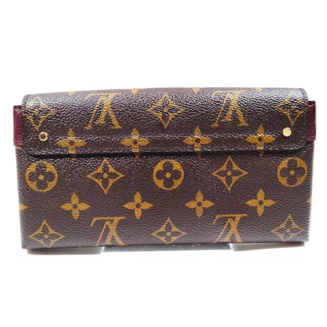 Louis Vuitton Brown Monogram Canvas Elysee Wallet Pristine Full Inclusion