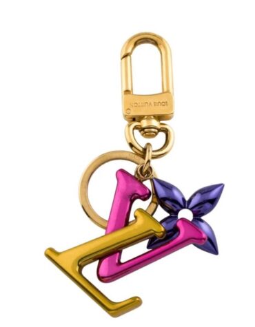 LOUIS VUITTON 2000S MULTI CHROME KEY CHAIN