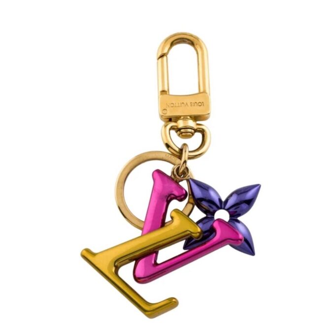 LOUIS VUITTON 2000S MULTI CHROME KEY CHAIN