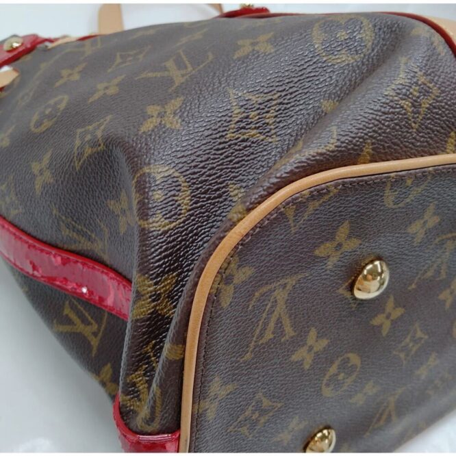 Louis Vuitton LV Tote Bag M95612 Salina GM Brown Monogram Ruby