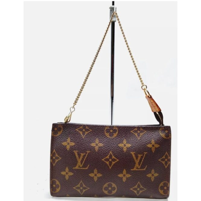 Louis Vuitton LV Accessory pouch Bucket pouch Brown Monogram