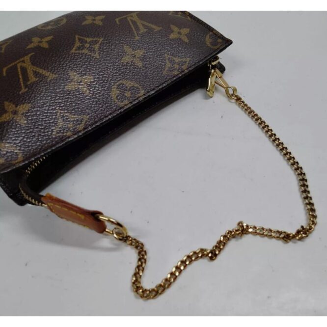 Louis Vuitton LV Accessory pouch Bucket pouch Brown Monogram