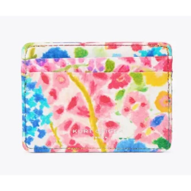 KURT GEIGER LIMITED EDITION FLORAL COUTURE CARD HOLDER NWT & BOX