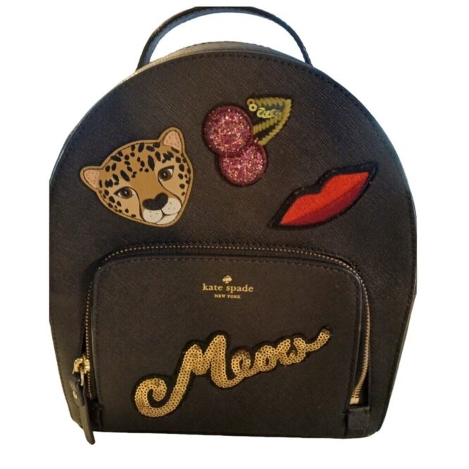 Kate Spade Meow Run Wild Back Pack Pristine