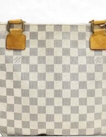 Louis Vuitton LV Shoulder Bag Pochette Bosphore White Damier Azul