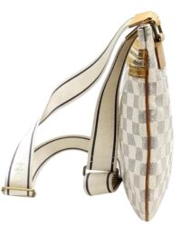 Louis Vuitton LV Shoulder Bag Pochette Bosphore White Damier Azul