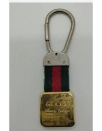 GUCCI KEYRING SILVER GG